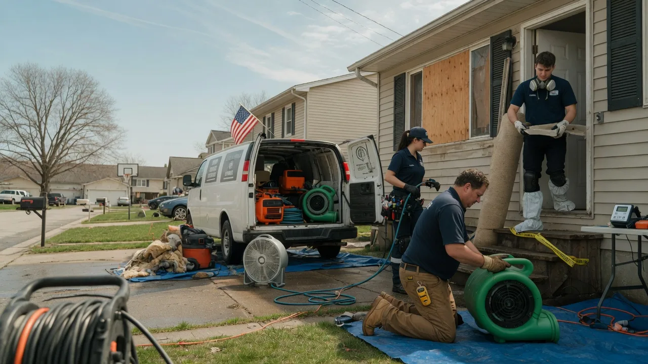 Water Damage Restoration in Brackenridge, PA near me